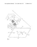 Swivel Wall Port For Coaxial Cable diagram and image