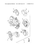 Adapter for cordless power tools diagram and image