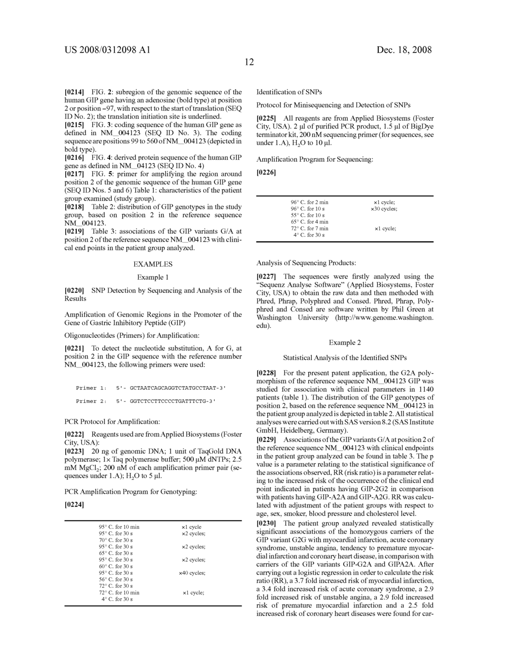 Use of a Gip Promoter Polymorphism - diagram, schematic, and image 19