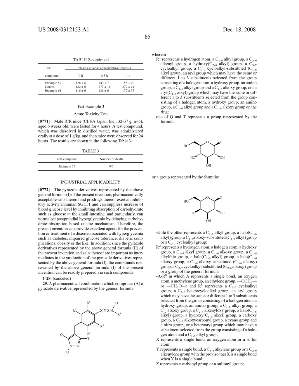 PYRAZOLE DERIVATIVE, MEDICINAL COMPOSITION CONTAINING THE SAME, MEDICINAL USE THEREOF, AND INTERMEDIATE FOR PRODUCTION THEREOF - diagram, schematic, and image 66