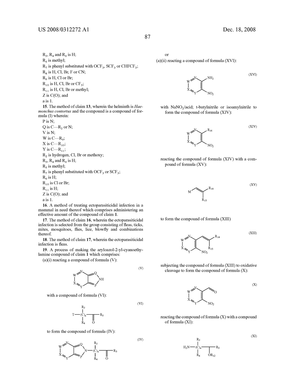 ARYLOAZOL-2-YL CYANOETHYLAMINO COMPOUNDS, METHOD OF MAKING AND METHOD OF USING THEREOF - diagram, schematic, and image 88