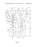 Disposable Absorbent Article With Sealed Absorbent Core With Absorbent Particulate Polymer Material diagram and image