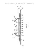 Disposable Absorbent Article With Sealed Absorbent Core With Absorbent Particulate Polymer Material diagram and image