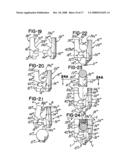 POLYAXIAL SCREW SYSTEM AND METHOD HAVING A HINGED RECEIVER diagram and image