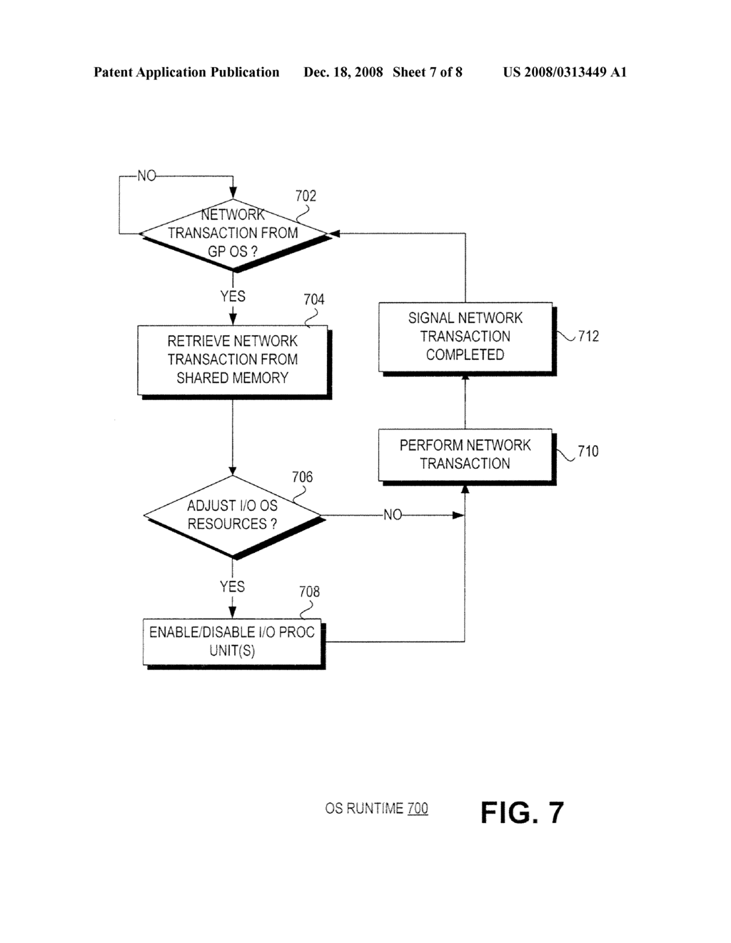 Offloading the processing of a network protocol stack - diagram, schematic, and image 08