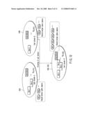 Information terminal and user domain management method diagram and image