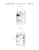 MOBILE TERMINAL FOR SETTING BOOKMARKING AREA AND CONTROL METHOD THEREOF diagram and image