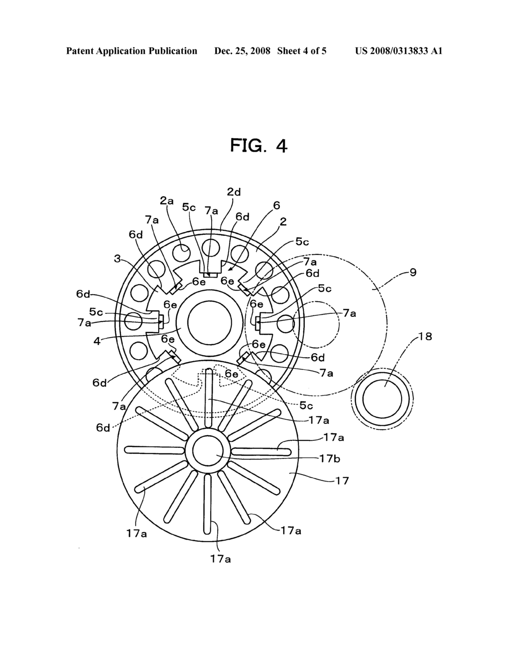 DISC CLEANING MECHANISM AND DISC CLEANING DEVICE - diagram, schematic, and image 05