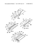 Carpet edge securing strips diagram and image