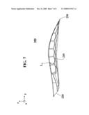 Arch support with a patterned surface diagram and image