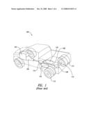 Hydraulic hybrid vehicle with integrated hydraulic drive module and four-wheel-drive, and method of operation thereof diagram and image