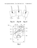 Micromachined electrothermal rotary actuator diagram and image