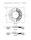 Micromachined electrothermal rotary actuator diagram and image