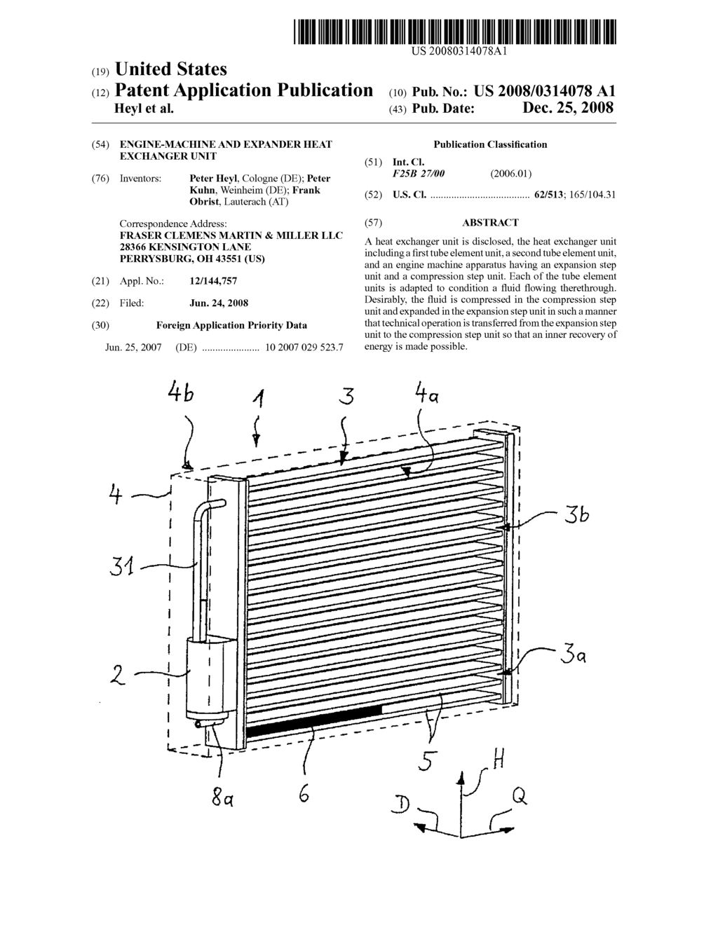 ENGINE-MACHINE AND EXPANDER HEAT EXCHANGER UNIT - diagram, schematic, and image 01