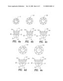 Universal ring setting for receiving different size crowns for holding different size gemstones diagram and image