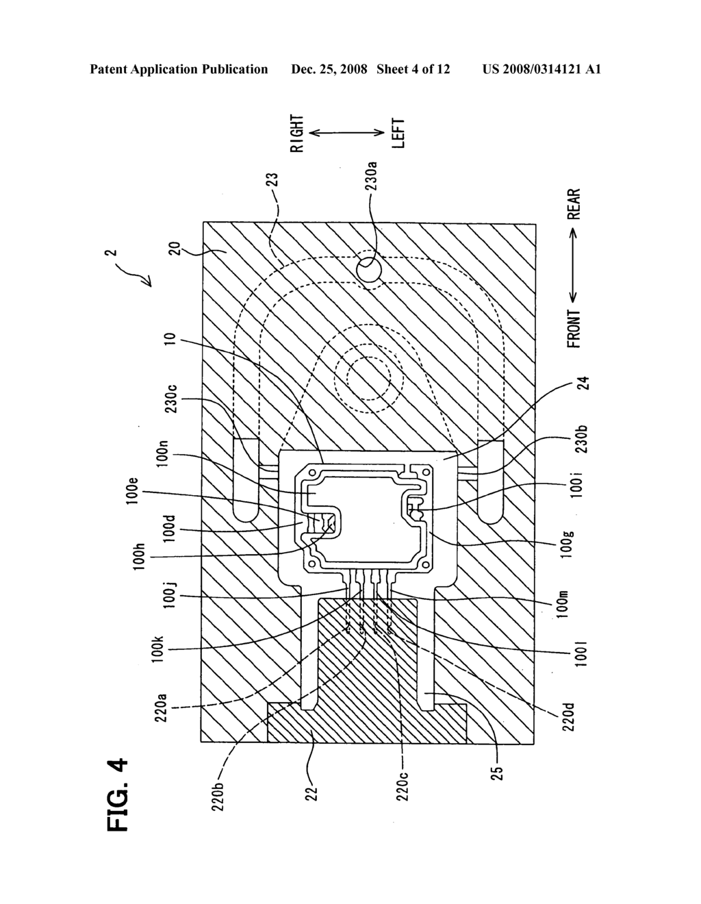 Apparatus and method for detecting resin leak - diagram, schematic, and image 05