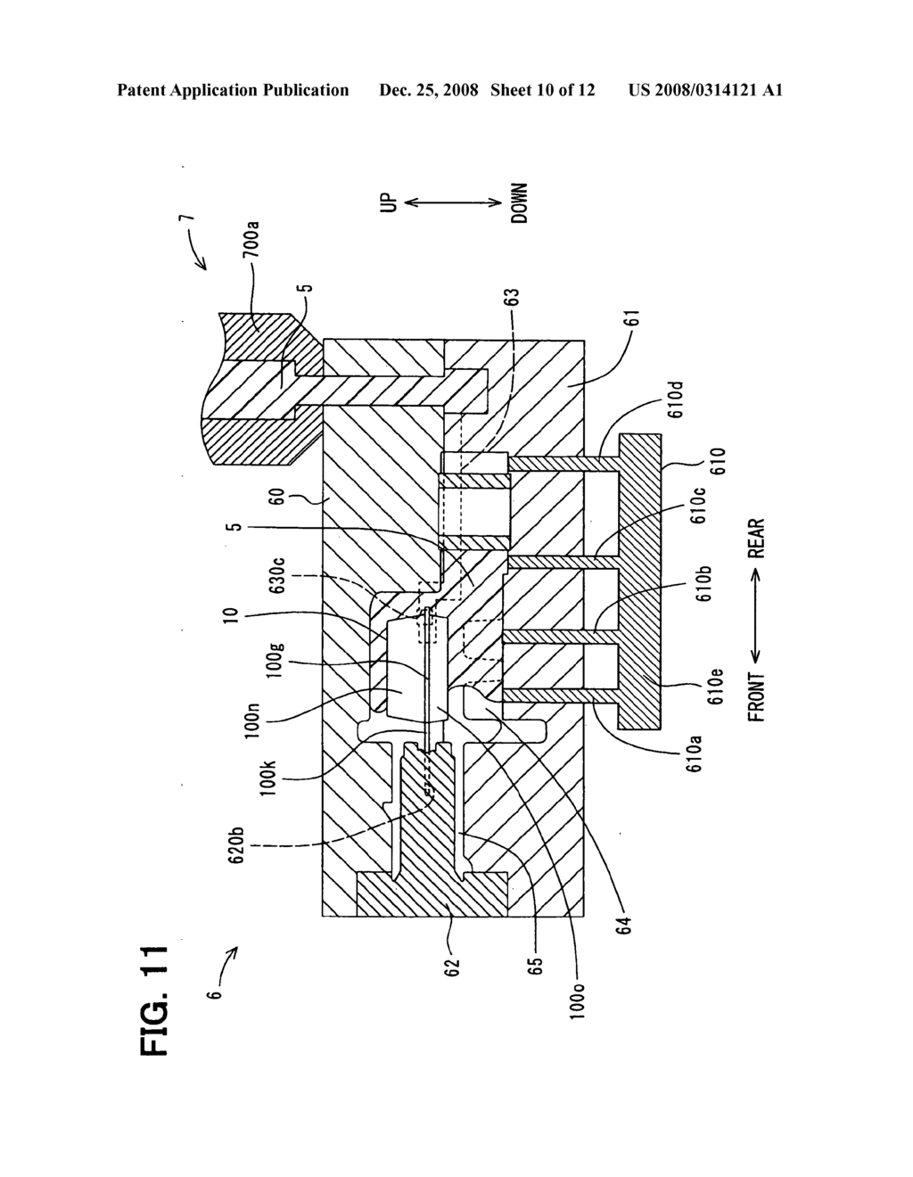 Apparatus and method for detecting resin leak - diagram, schematic, and image 11
