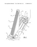 FLOOR MOUNTED PEDAL WITH POSITION SENSOR diagram and image