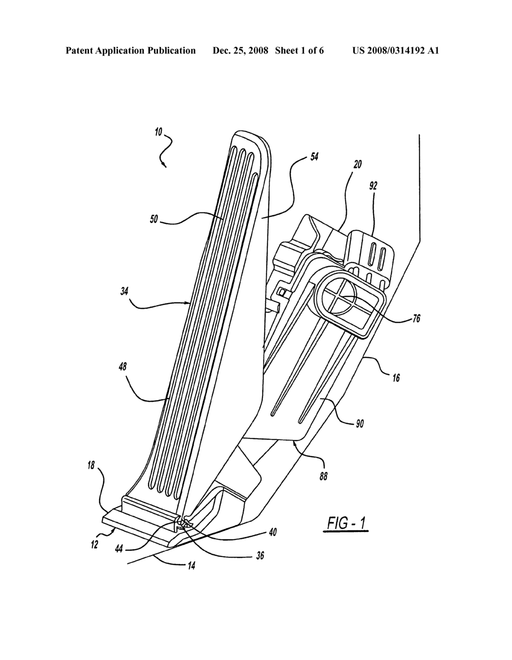 FLOOR MOUNTED PEDAL WITH POSITION SENSOR - diagram, schematic, and image 02