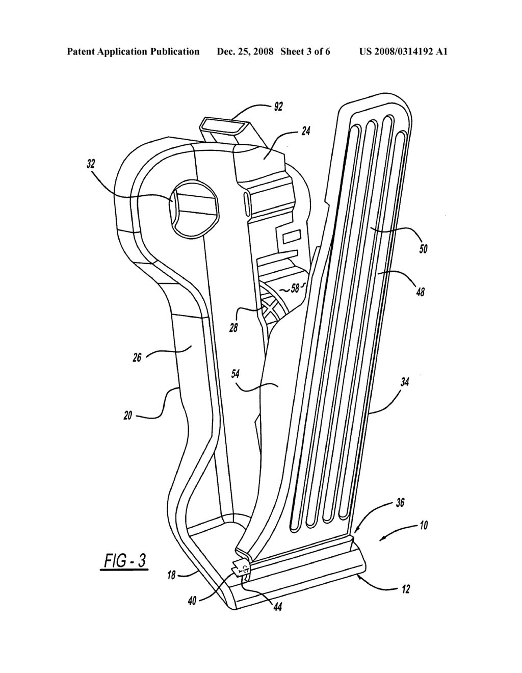 FLOOR MOUNTED PEDAL WITH POSITION SENSOR - diagram, schematic, and image 04