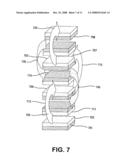 Process for removing a target gas from a mixture of gases by thermal swing adsorption diagram and image