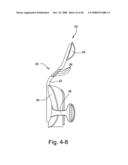 Flexible forehead support diagram and image