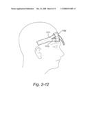 Forehead support for a facial mask diagram and image