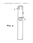 Portable  cleaned, decontaminated and disinfected air  breathing device diagram and image