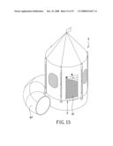 Protective play enclosure diagram and image