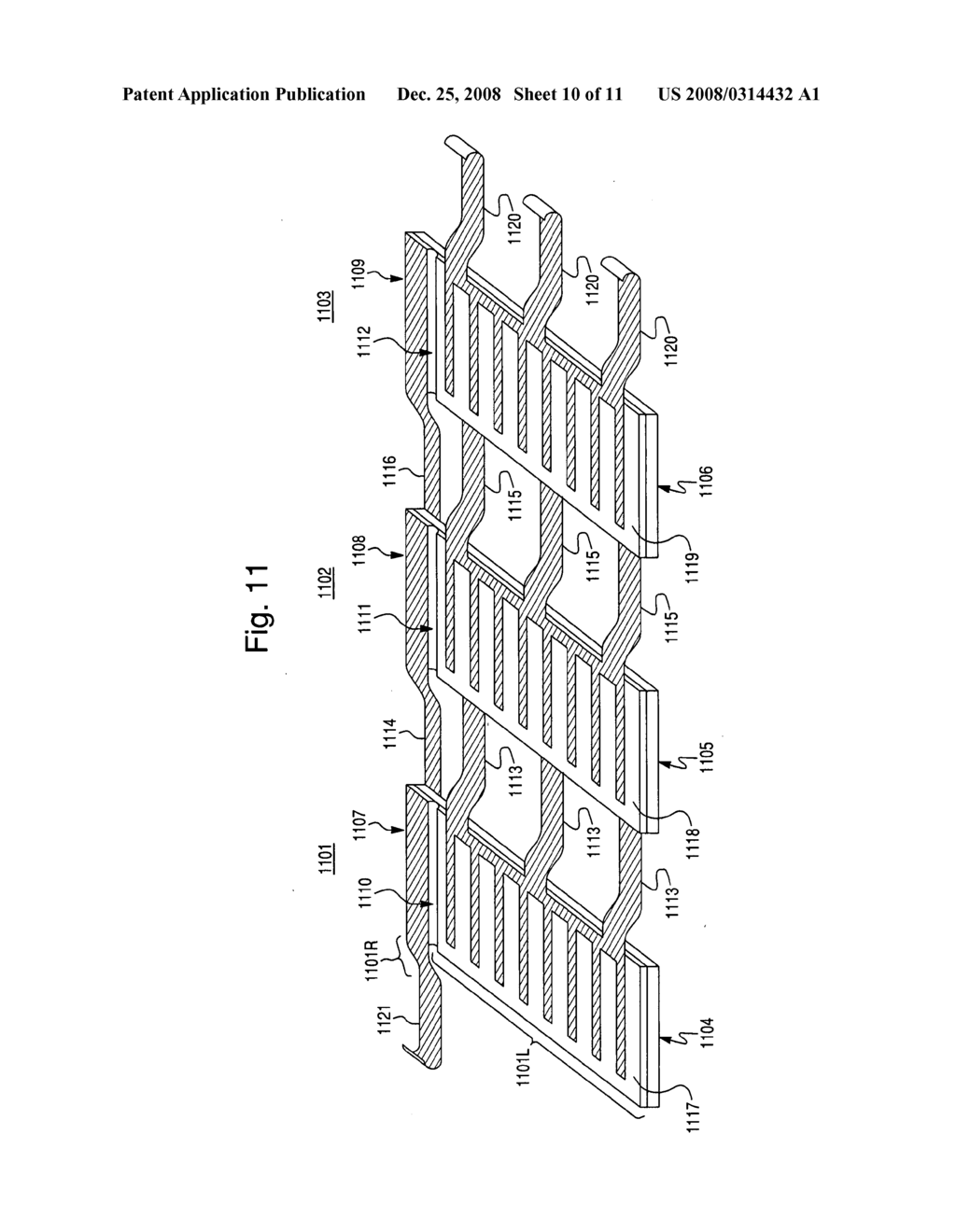 Photovoltaic module utilizing an integrated flex circuit and incorporating a bypass diode - diagram, schematic, and image 11