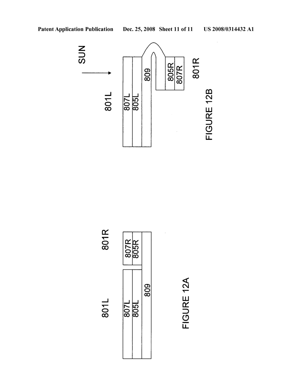 Photovoltaic module utilizing an integrated flex circuit and incorporating a bypass diode - diagram, schematic, and image 12