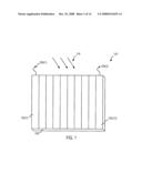 Array Of Monolithically Integrated Thin Film Photovoltaic Cells And Associated Methods diagram and image