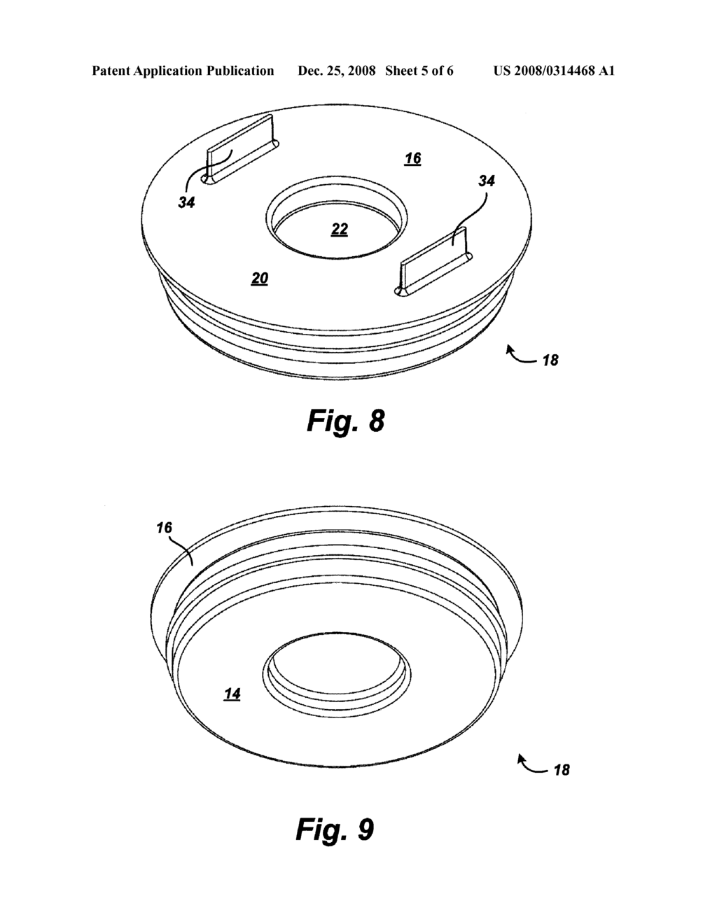 Cap or Plate With Electronic Or Magnetic Marker - diagram, schematic, and image 06