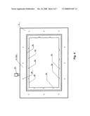 Vacuum bag frame assembly for the manufacturing of fibre-reinforced composite panels diagram and image