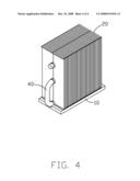 HEAT DISSIPATION DEVICE WITH A HEAT PIPE diagram and image