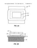 THERMOELECTRIC DEVICE AND HEAT SINK ASSEMBLY WITH REDUCED EDGE HEAT LOSS diagram and image