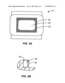 THERMOELECTRIC DEVICE AND HEAT SINK ASSEMBLY WITH REDUCED EDGE HEAT LOSS diagram and image