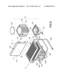 HEAT EXCHANGE STRUCTURE AND HEAT DISSIPATING APPARATUS HAVING THE SAME diagram and image