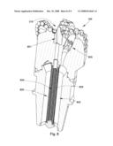 Stiffened Blade for Shear-type Drill Bit diagram and image