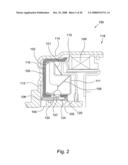 Clutch and brake latch mechanism diagram and image