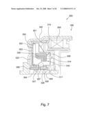 Clutch and brake latch mechanism diagram and image