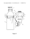 Low-Cost, Mass-Producible Container for Separately Storing at Least Two Substances of Any Ratio for Subsequent Mixing, a.k.a.,  TIDAL TWIST  and  TIDAL FORCE  diagram and image