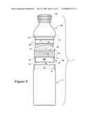 Low-Cost, Mass-Producible Container for Separately Storing at Least Two Substances of Any Ratio for Subsequent Mixing, a.k.a.,  TIDAL TWIST  and  TIDAL FORCE  diagram and image