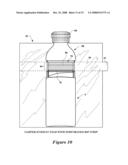 Low-Cost, Mass-Producible Container for Separately Storing at Least Two Substances of Any Ratio for Subsequent Mixing, a.k.a.,  TIDAL TWIST  and  TIDAL FORCE  diagram and image