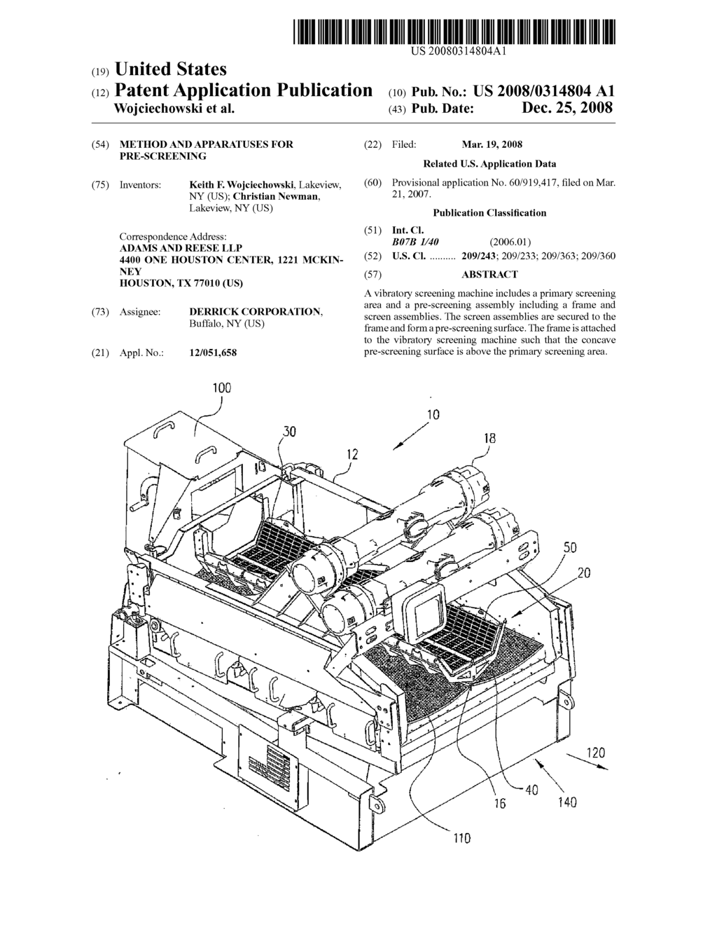 METHOD AND APPARATUSES FOR PRE-SCREENING - diagram, schematic, and image 01