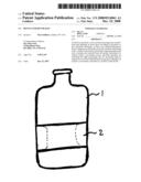 Bottle for beverages diagram and image