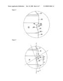 Beverage container with easy label removal diagram and image