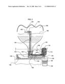 Liquid container valve system diagram and image