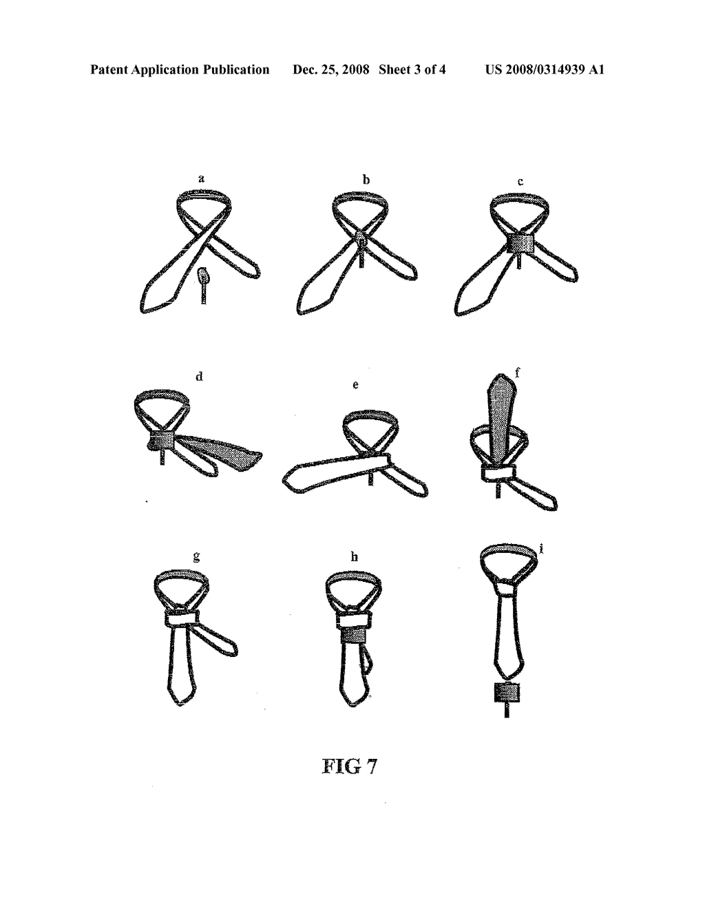 Device for Fixing and Tying a Necktie, a Shawl, a Scarf or the Like - diagram, schematic, and image 04