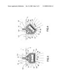 ASSEMBLY FOR FIXING AND CONNECTING LIGHT BAR LAMP diagram and image